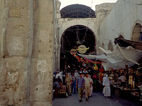 オリーブ石鹸 シリア ヨルダン 古代オリエント博物館 スーク（市場）にて @Damascus
