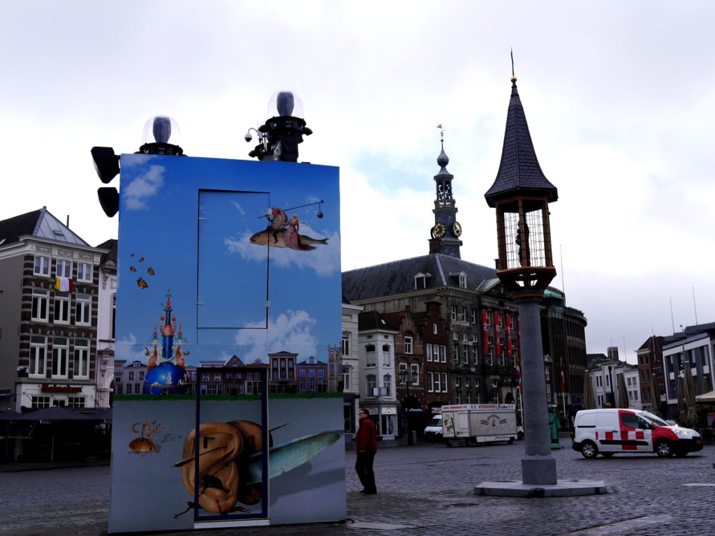 ヒエロニムス ボス オランダ デンボス スヘルトゲンボス 訪問記 北ブラバント美術館 ボス回顧展  マルクト広場もボス一色@Den Bosch 