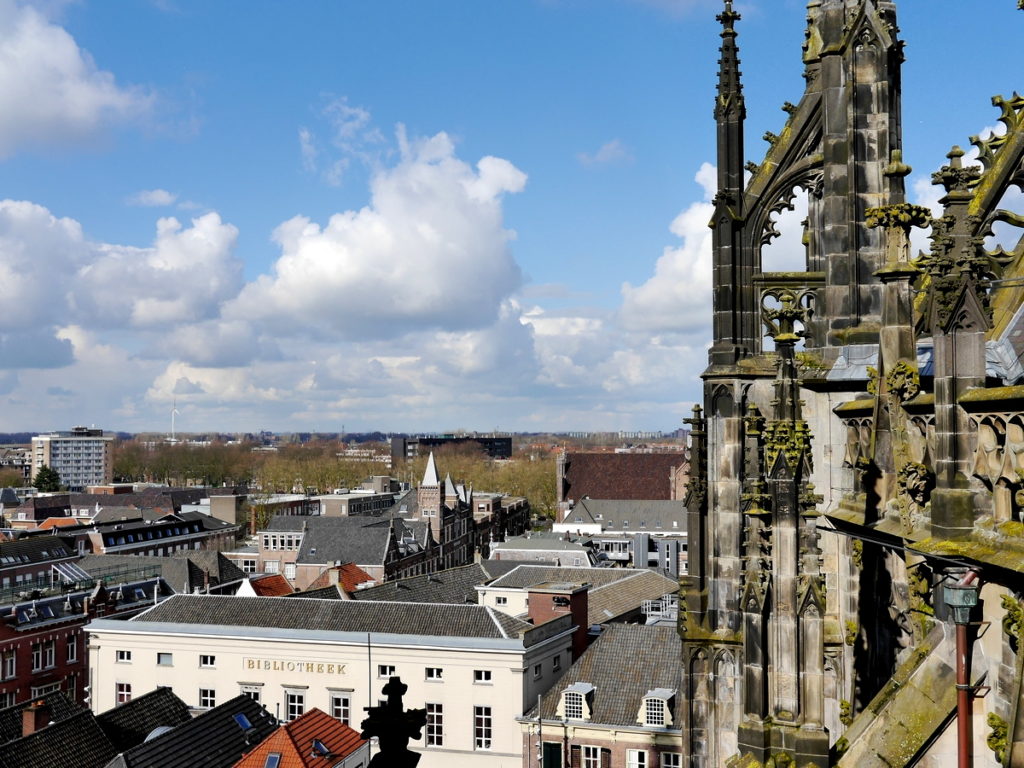 オランダ デンボス スヘルトゲンボス 訪問記 聖ヤン大聖堂 聖ジャンス聖堂 怪物たち 天使像 大聖堂屋根付近からの眺め @Sint-Janskathedraal  