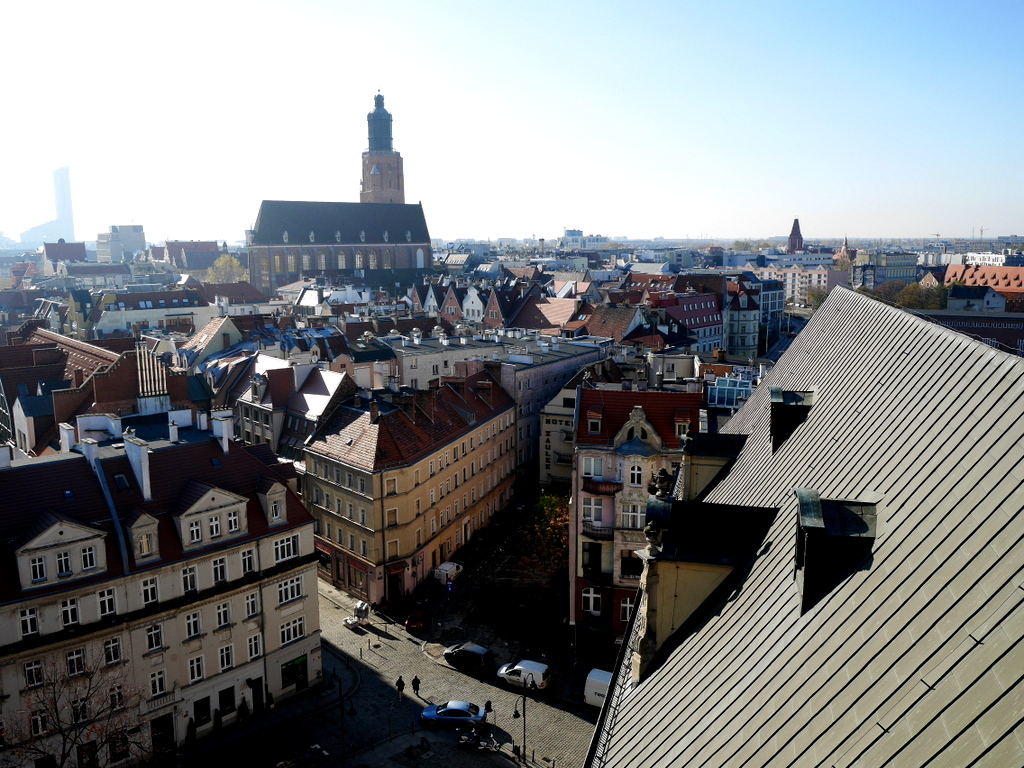 ヴロツワフ ブレスラウ 博物館 ヴロツワフ大学博物館  屋上テラスからの眺め @Muzeum Uniwersytetu Wrocławskiego 
