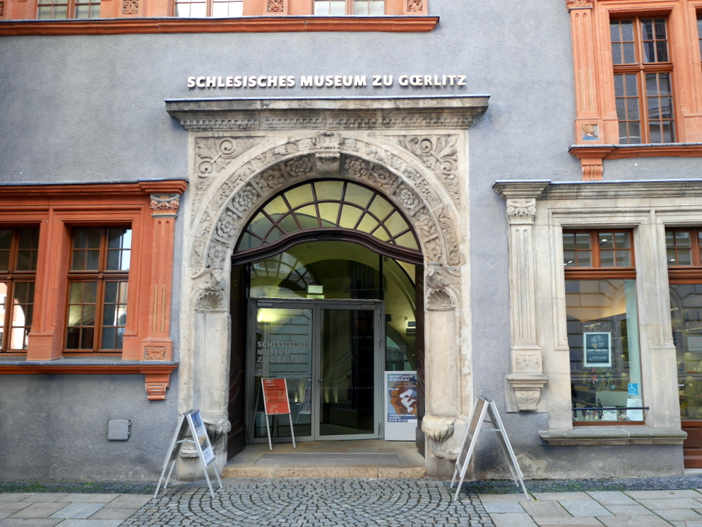 ゲルリッツ 博物館 シレジア博物館 シレジア博物館入口 @Schlesisches Museum zu Görlitz 
