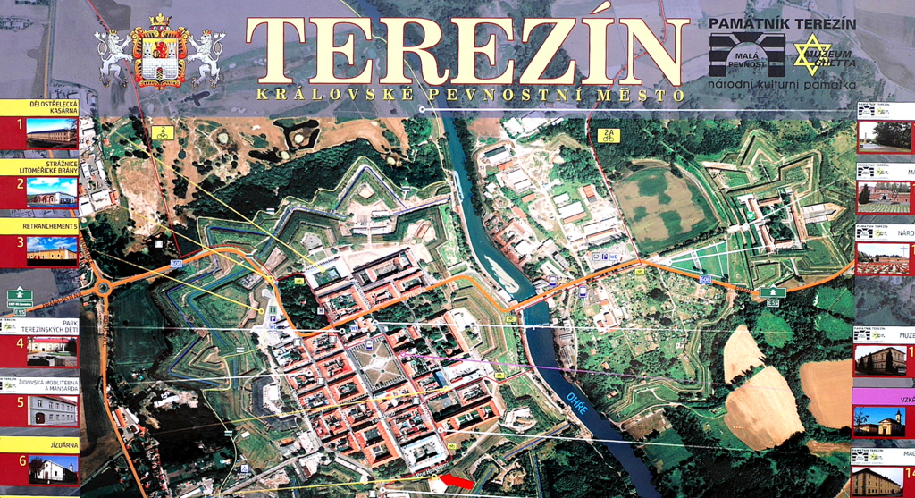 テレジーン テレジン（Terezín） 観光ガイド /  『テレジンの子どもたちから―ナチスに隠れて出された雑誌「VEDEM」』と『プラハ日記 アウシュヴィッツに消えたペトル少年の記録』を読む