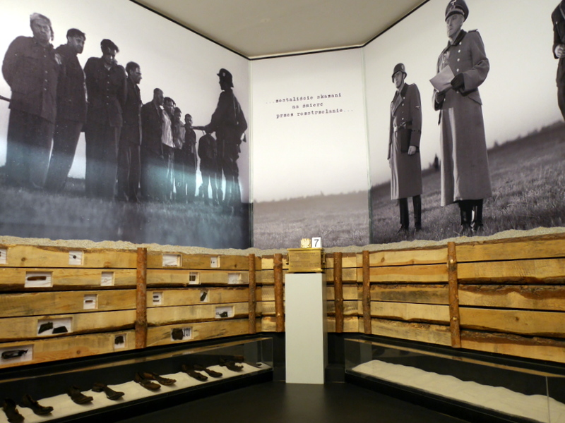 グダニスク グダンスク ダンツィヒ 博物館 戦争 ポーランド ポーランド郵便局 処刑関連の展示 @Poczta Polska