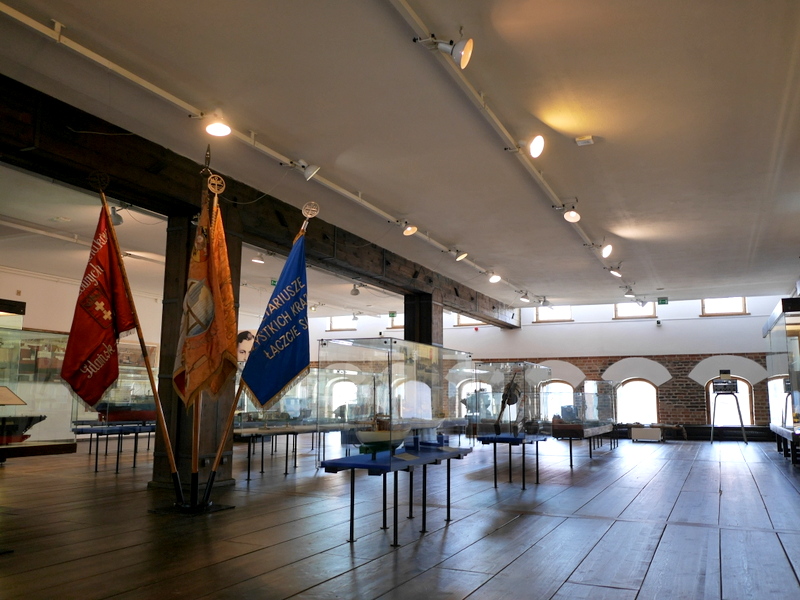 グダニスク グダンスク ダンツィヒ 博物館 港町 ポーランド 海事博物館 海洋博物館 穀物倉庫 ゆとりある船舶模型展示 @National Maritime Museum in Gdansk
