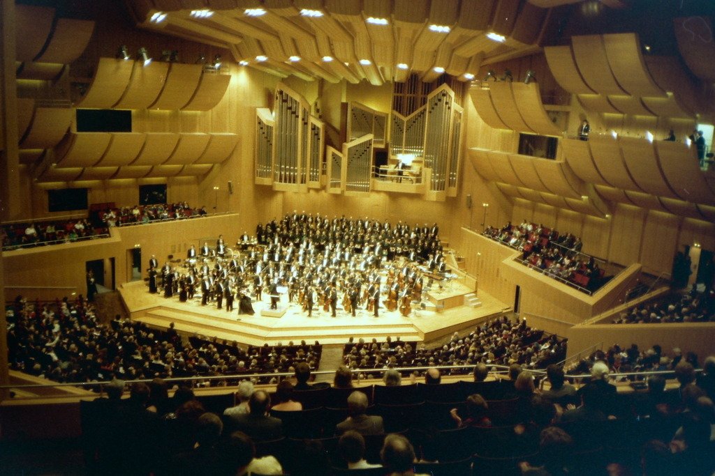 ミュンヘンのコンサートホール、オペラ座 30年前のガスタイク @Gasteig Philharmonie