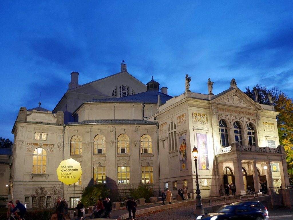 ミュンヘンのコンサートホール、オペラ座 プリンツレーゲンテン劇場外観 @Prinzregententheater