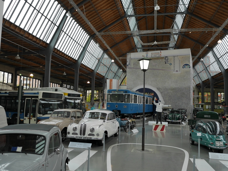 ホール1 都市交通 @Deutsches Museum Verkehrszentrum