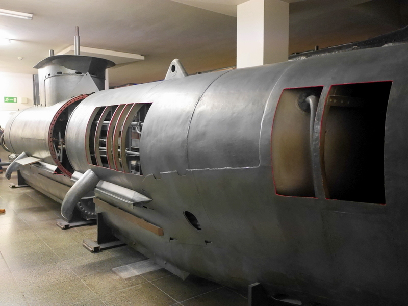 特殊潜航艇 UボートXXVII型 ゼーフント Seehund @Deutsches Museum
