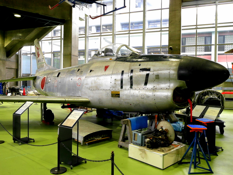 ノースアメリカン F-86D @科学技術展示館