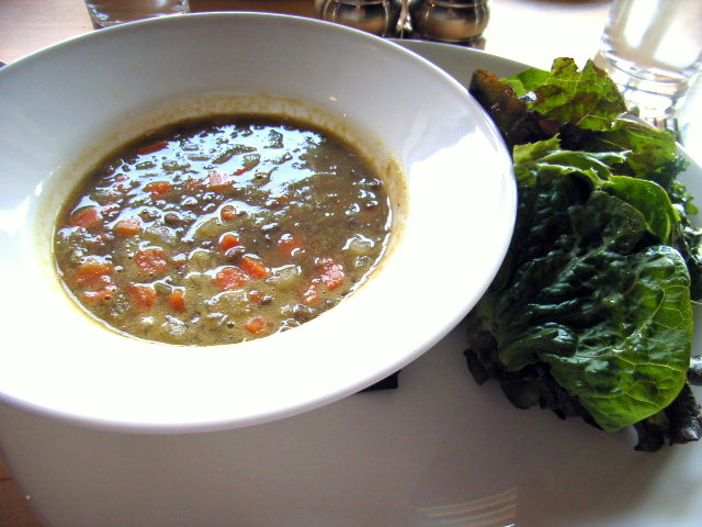 マメと野菜スープ @Celilo Restaurant & Bar