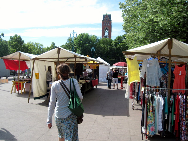 ノレンドルフの市場 @Wochenmarkt Winterfeldtplatz