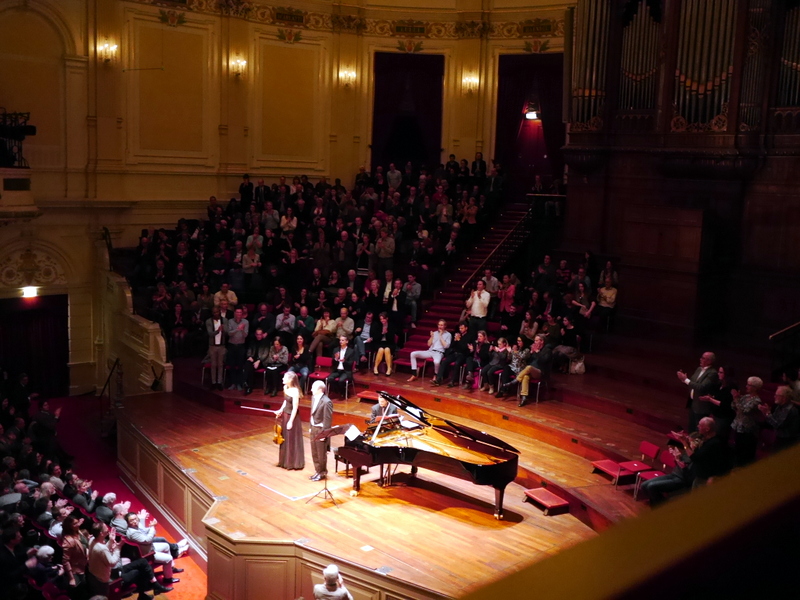 ジャニーヌ・ヤンセンのリサイタル @Koninklijk Concertgebouw