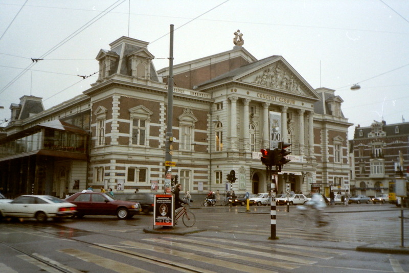 1998年当時のコンセルトヘボウ全景 @Koninklijk Concertgebouw