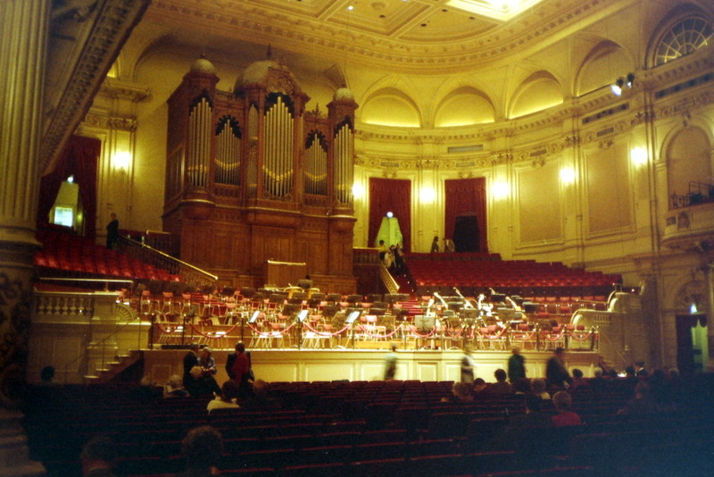 1998年当時のコンセルトヘボウ内 @Koninklijk Concertgebouw