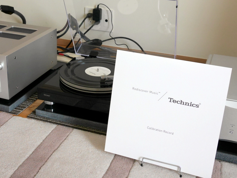  Technics SU-R1000付属レコードを使いLAPCの自動調整をおこなう