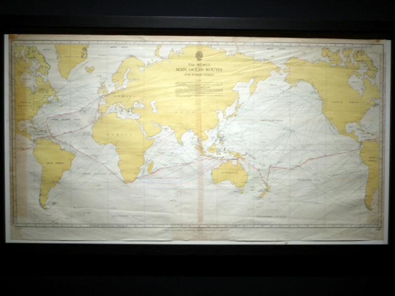 世界一周の航路 @Het Scheepvaartmuseum Amsterdam