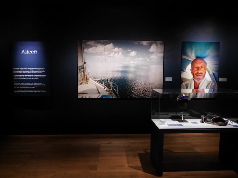 「Solo at Sea」展示室 @Het Scheepvaartmuseum Amsterdam