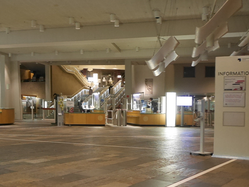 受付ゲート @Staatsbibliothek zu Berlin Haus Potsdamer Straße