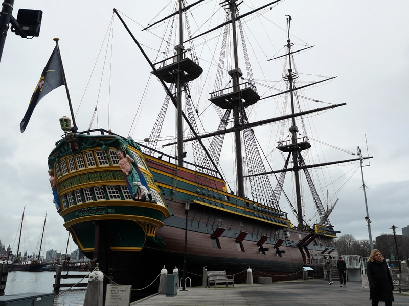 オランダ東インド会社船アムステルダム号 @Het Scheepvaartmuseum Amsterdam