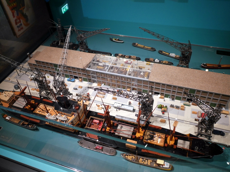 アムステルダムの港湾模型 @Het Scheepvaartmuseum Amsterdam