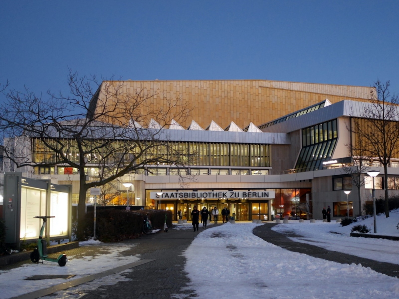 ベルリンの州立図書館 ポツダム館 @Staatsbibliothek zu Berlin Haus Potsdamer Straße