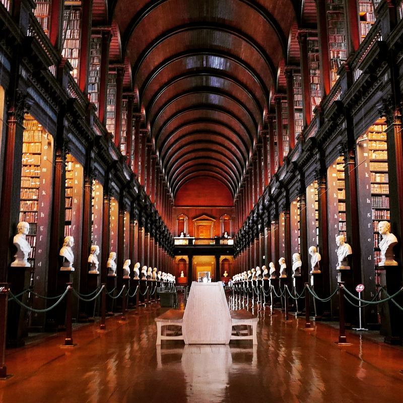 トリニティカレッジ図書館 @The Long Room of the Old Library / The Library of Trinity College