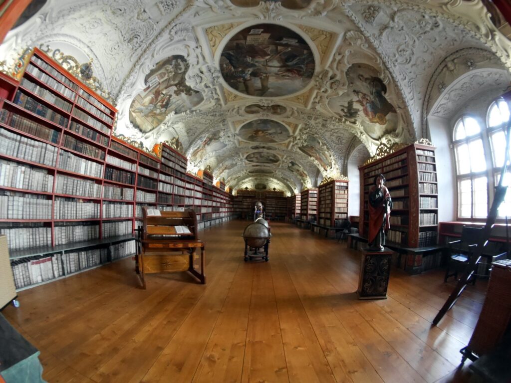 チェコプラハ ストラホフ修道院(Residence Monastery Strahovský klášter)神学の間