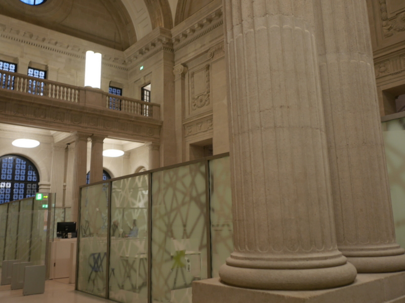 ベルリン州立図書館 ウンターデンリンデン館 受付ゲート @Staatsbibliothek zu Berlin Haus Potsdamer Straße