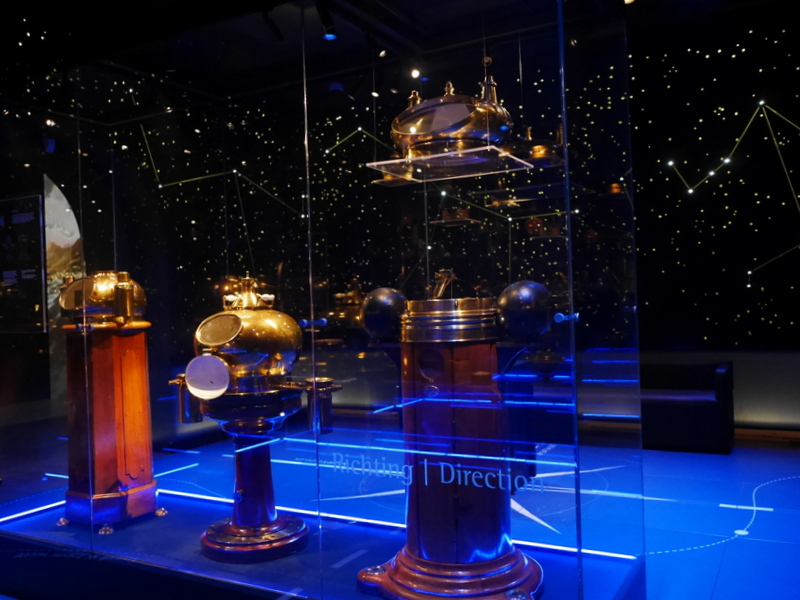 航海計器の展示 @Het Scheepvaartmuseum Amsterdam