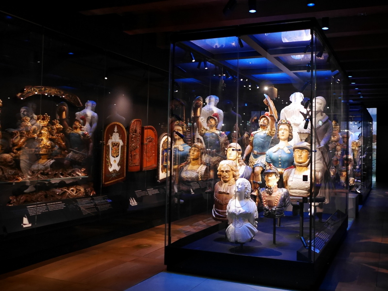 船の装飾品の展示室 @Het Scheepvaartmuseum Amsterdam
