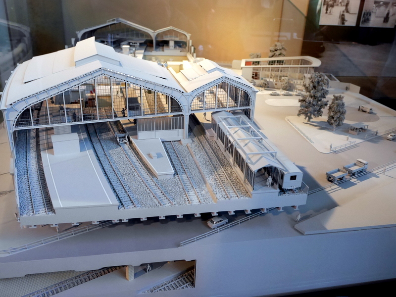 ベルリンフリードリッヒ通り駅 模型