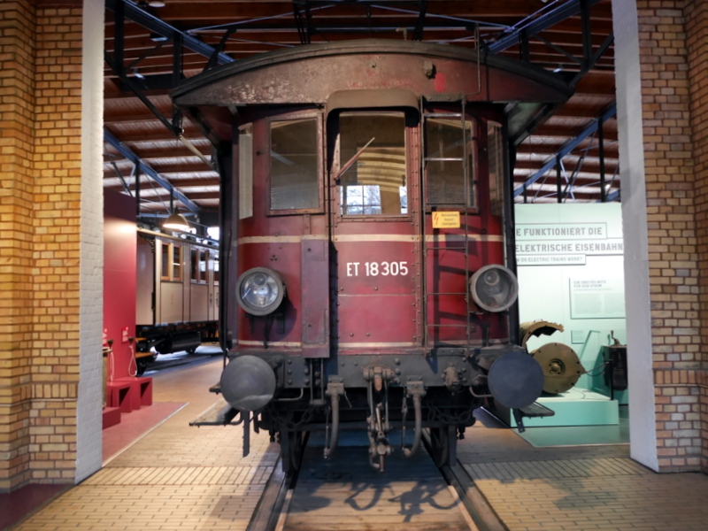 電気鉄道車両 ET 183 05（1898年） @Deutsches Technikmuseum Berlin