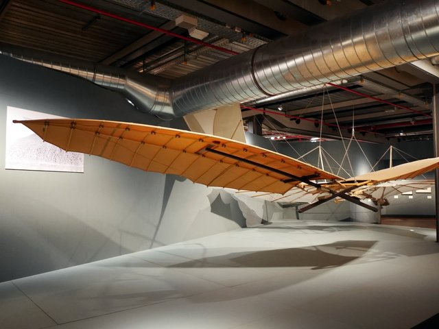 デルヴィッツ型グライダー(1990年)のレプリカ @Deutsches Technikmuseum Berlin