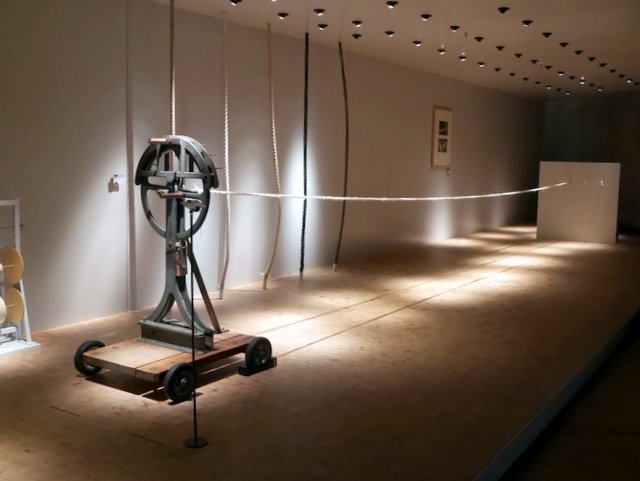  実物大のロープメーカー @Deutsches Technikmuseum Berlin