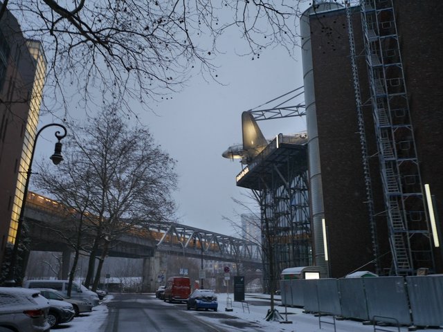 閉館後のドイツ博物館 @Deutsches Technikmuseum Berlin
