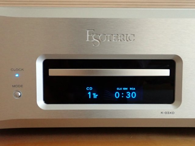 Esoteric K-03XDのインジゲーター