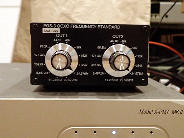 BAM TUNING 10MHz マスタークロック+ワードクロック