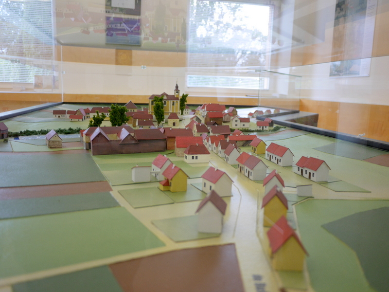 リディツェ村(Lidice)のジオラマ