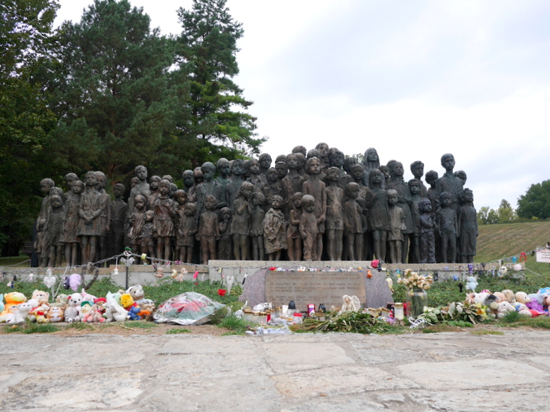 虐殺された子供たちの像 @Lidice Memorial/Památník Lidice