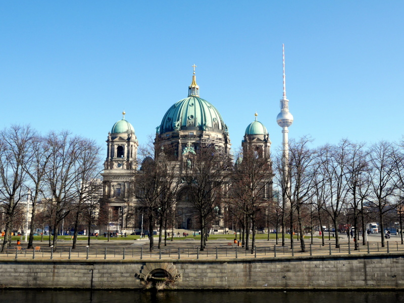 現在のベルリン大聖堂 @Berliner Dom