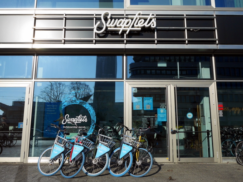 Swapfiets店舗外観 @Swapfiets Berlin