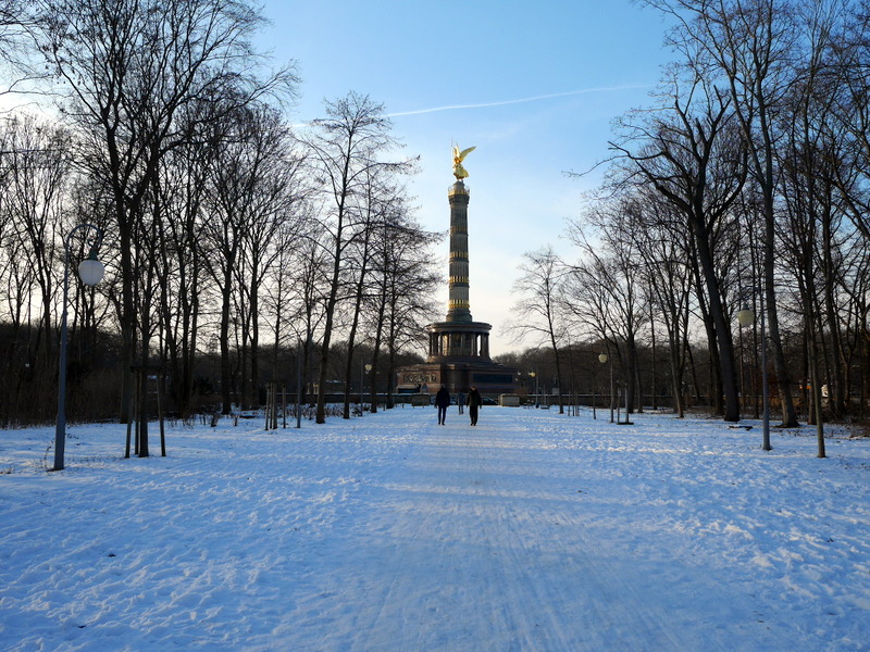 ティーアガルテンからの戦勝記念塔 @Siegessäule