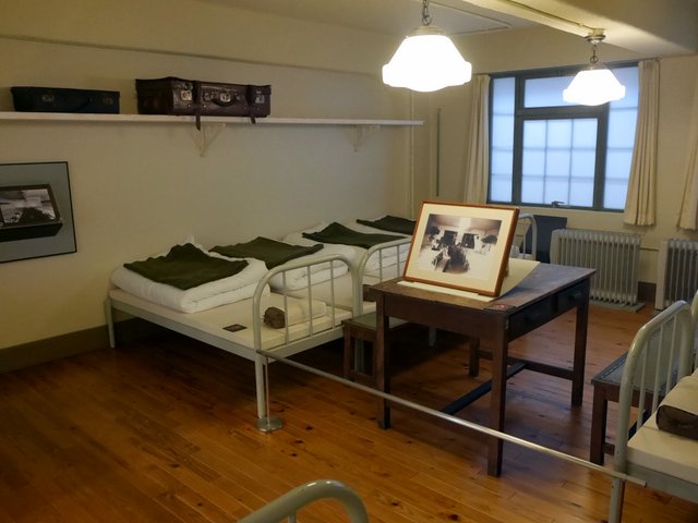 移住者たちが滞在した部屋 @神戸市立海外移住と文化の交流センター