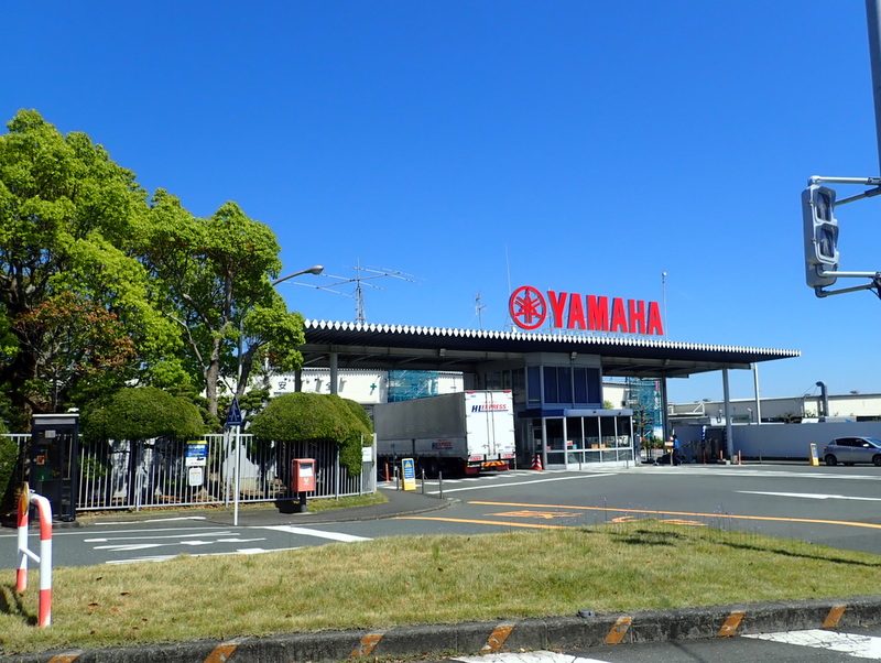 ヤマハ発動機 本社入口