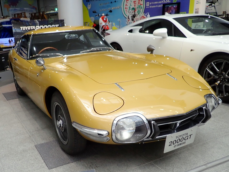 異色の展示品 TOYOTA 2000GT @ヤマハ発動機 コミュニケーションプラザ