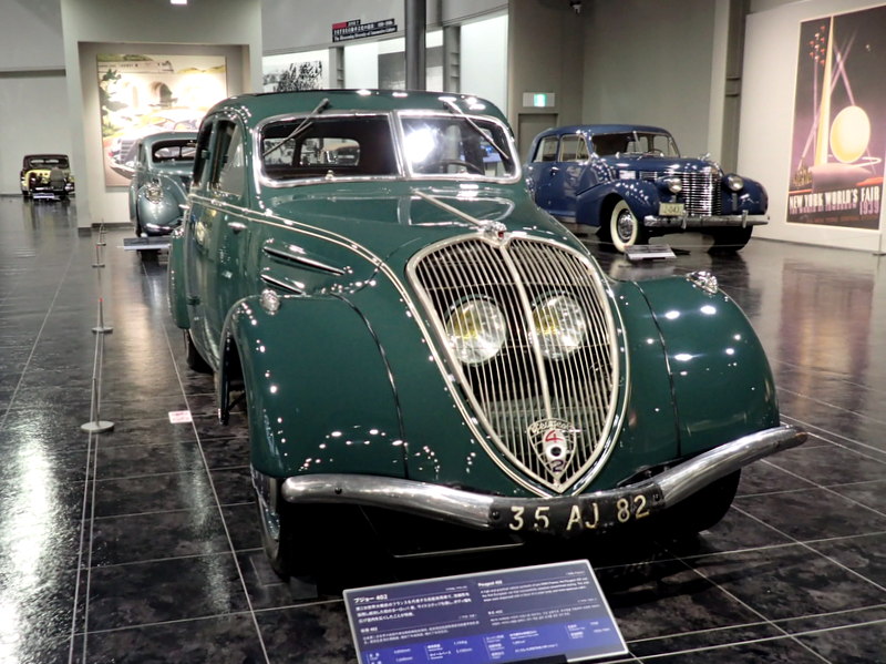 プジョー 402(1938年 フランス) @トヨタ博物館