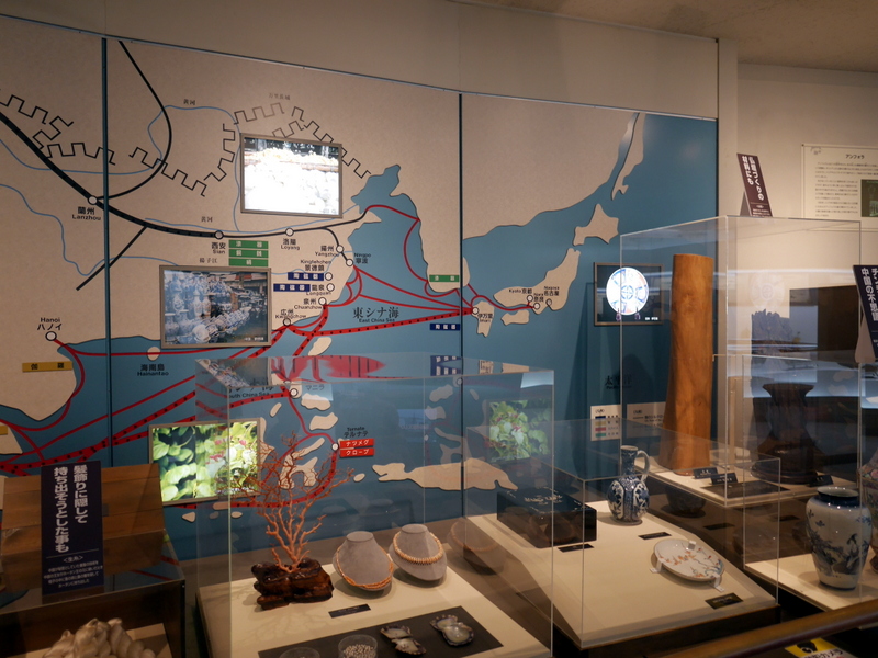貿易史の展示 @名古屋海洋博物館