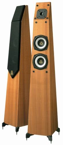 独特のフォルムのアヴァロン シンボル-II(Avalon Acoustics Symbol-II)
