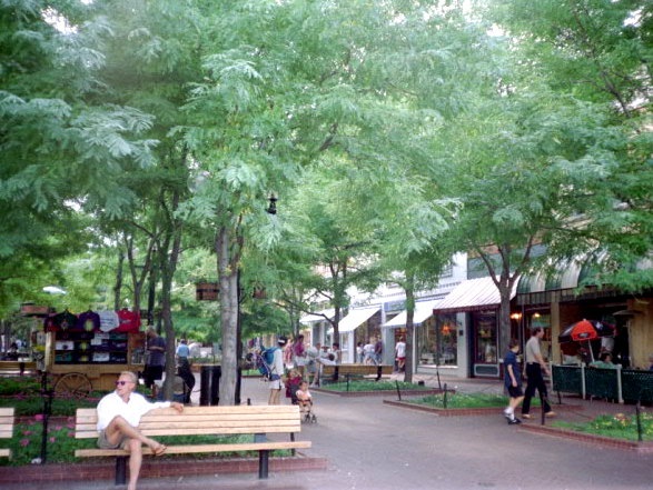 ボルダーの街中 @Boulder