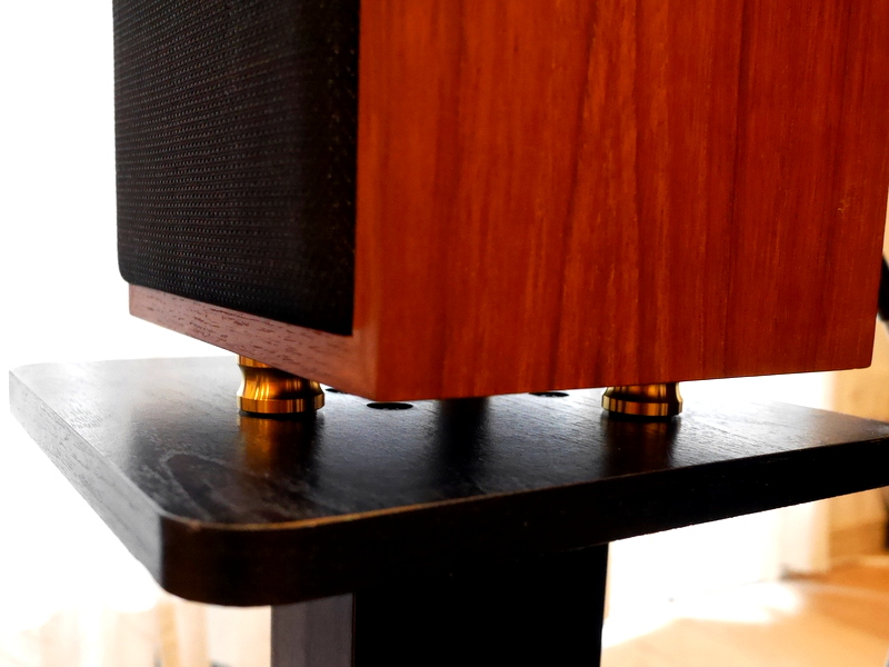 KEF LS3/5aにAT6900BRを設置